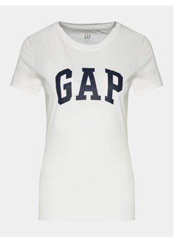 Gap T-Shirt 268820-06 Biały Regular Fit ze sklepu MODIVO w kategorii Bluzki damskie - zdjęcie 168545218