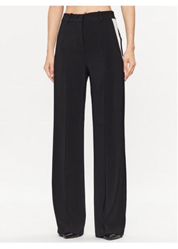 Pinko Spodnie materiałowe 101801 A15R Czarny Straight Fit ze sklepu MODIVO w kategorii Spodnie damskie - zdjęcie 168545428