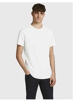 Jack&Jones T-Shirt Basher 12182498 Biały Regular Fit ze sklepu MODIVO w kategorii T-shirty męskie - zdjęcie 168545598