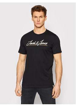 Jack&Jones T-Shirt Tons 12205107 Czarny Regular Fit ze sklepu MODIVO w kategorii T-shirty męskie - zdjęcie 168545655
