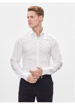 Hugo Koszula Kery 50508303 Biały Slim Fit ze sklepu MODIVO w kategorii Koszule męskie - zdjęcie 168545856