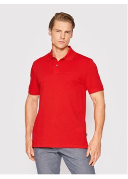 Boss Polo Pallas 50468362 Czerwony Regular Fit ze sklepu MODIVO w kategorii T-shirty męskie - zdjęcie 168545858