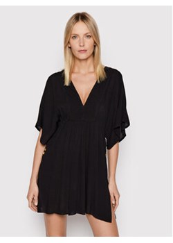 Lauren Ralph Lauren Sukienka plażowa 20151080 Czarny Relaxed Fit ze sklepu MODIVO w kategorii Odzież plażowa - zdjęcie 168545879