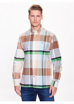 Tommy Hilfiger Koszula Oxford Tartan MW0MW30667 Kolorowy Regular Fit ze sklepu MODIVO w kategorii Koszule męskie - zdjęcie 168545949