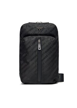 Guess Saszetka Glassic Eco Mini-Bags HMGLAC P4107 Czarny ze sklepu MODIVO w kategorii Torby męskie - zdjęcie 168546125
