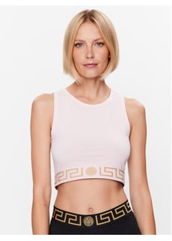 Versace Top Topeka 1008598 Różowy Slim Fit ze sklepu MODIVO w kategorii Bluzki damskie - zdjęcie 168546358