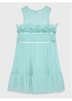 Guess Sukienka elegancka J3RK20 WEEO0 Zielony Regular Fit ze sklepu MODIVO w kategorii Sukienki dziewczęce - zdjęcie 168547125