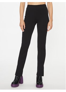 Noisy May Spodnie materiałowe Jasa 27026062 Czarny Straight Fit ze sklepu MODIVO w kategorii Spodnie damskie - zdjęcie 168547287