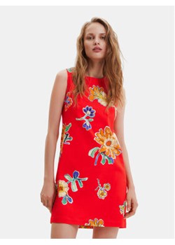 Desigual Sukienka codzienna 23SWVW70 Czerwony Slim Fit ze sklepu MODIVO w kategorii Sukienki - zdjęcie 168548188