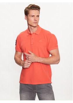 Blend Polo 20715181 Czerwony Regular Fit ze sklepu MODIVO w kategorii T-shirty męskie - zdjęcie 168548835
