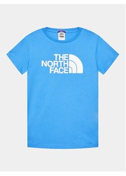 The North Face T-Shirt Easy NF0A82GH Niebieski Regular Fit ze sklepu MODIVO w kategorii T-shirty chłopięce - zdjęcie 168549198