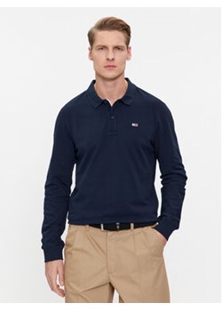 Tommy Jeans Polo DM0DM18309 Granatowy Regular Fit ze sklepu MODIVO w kategorii T-shirty męskie - zdjęcie 168549865