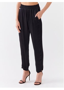 Kontatto Spodnie materiałowe NO7035 Czarny Regular Fit ze sklepu MODIVO w kategorii Spodnie damskie - zdjęcie 168550007