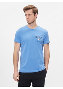 Tommy Hilfiger T-Shirt Arch Varsity Tee MW0MW33689 Granatowy Regular Fit ze sklepu MODIVO w kategorii T-shirty męskie - zdjęcie 168550069