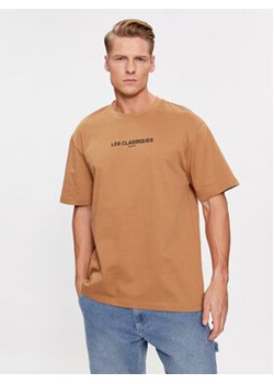 Only & Sons T-Shirt 22027063 Brązowy Regular Fit ze sklepu MODIVO w kategorii T-shirty męskie - zdjęcie 168550365