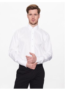 KARL LAGERFELD Koszula 605100 532624 Biały Regular Fit ze sklepu MODIVO w kategorii Koszule męskie - zdjęcie 168550579