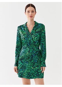 Fracomina Sukienka koszulowa FR23WD1011W413L7 Zielony Regular Fit ze sklepu MODIVO w kategorii Sukienki - zdjęcie 168550778