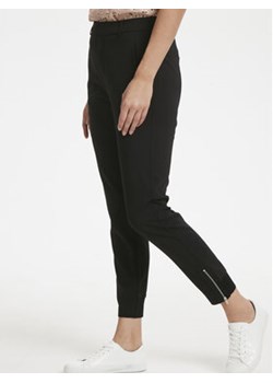 InWear Spodnie materiałowe Nica 30100753 Czarny Casual Fit ze sklepu MODIVO w kategorii Spodnie damskie - zdjęcie 168550947