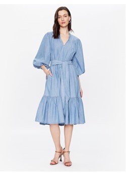 Lauren Ralph Lauren Sukienka jeansowa 250889365 Niebieski Regular Fit ze sklepu MODIVO w kategorii Sukienki - zdjęcie 168551859