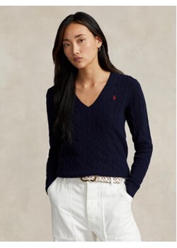 Polo Ralph Lauren Sweter 211910422003 Niebieski Regular Fit ze sklepu MODIVO w kategorii Swetry damskie - zdjęcie 168552016