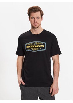 Skechers T-Shirt Latitude MTS368 Czarny Regular Fit ze sklepu MODIVO w kategorii T-shirty męskie - zdjęcie 168552395