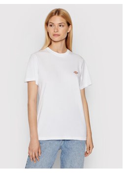 Dickies T-Shirt Mapleton DK0A4XDAWHX Biały Regular Fit ze sklepu MODIVO w kategorii Bluzki damskie - zdjęcie 168552547
