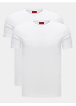 Hugo Komplet 2 t-shirtów Round 50325440 Biały Regular Fit ze sklepu MODIVO w kategorii T-shirty męskie - zdjęcie 168552866