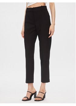 Tommy Hilfiger Spodnie materiałowe Core WW0WW39723 Czarny Straight Fit ze sklepu MODIVO w kategorii Spodnie damskie - zdjęcie 168553608