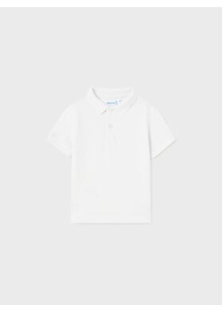 Mayoral Polo 102 Biały Regular Fit ze sklepu MODIVO w kategorii Koszulki niemowlęce - zdjęcie 168553738