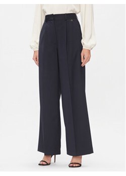 Dixie Spodnie materiałowe PCHSVCGA Granatowy Relaxed Fit ze sklepu MODIVO w kategorii Spodnie damskie - zdjęcie 168554118
