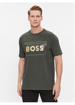 Boss T-Shirt 50514527 Zielony Regular Fit ze sklepu MODIVO w kategorii T-shirty męskie - zdjęcie 168554347