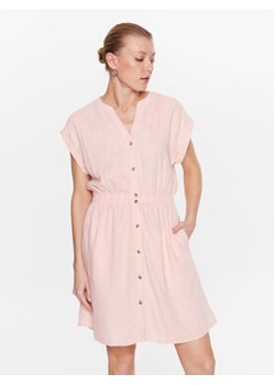 Moss Copenhagen Sukienka codzienna 17502 Różowy Basic Fit ze sklepu MODIVO w kategorii Sukienki - zdjęcie 168554678