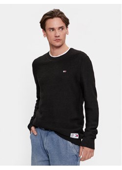 Tommy Jeans Sweter DM0DM15060 Czarny Regular Fit ze sklepu MODIVO w kategorii Swetry męskie - zdjęcie 168554785
