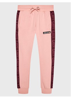 Ellesse Spodnie dresowe S4Q17095 Różowy Regular Fit ze sklepu MODIVO w kategorii Spodnie dziewczęce - zdjęcie 168554865