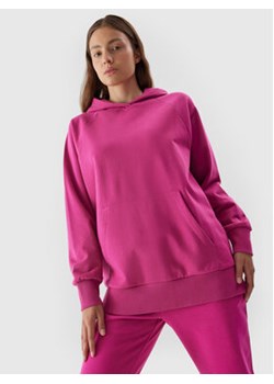4F Bluza 4FAW23TSWSF0725 Różowy Regular Fit ze sklepu MODIVO w kategorii Bluzy damskie - zdjęcie 168554909