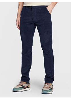 Blend Spodnie materiałowe 20714780 Granatowy Slim Fit ze sklepu MODIVO w kategorii Spodnie męskie - zdjęcie 168555025