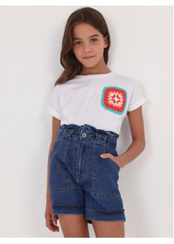 Mayoral T-Shirt 6047 Biały ze sklepu MODIVO w kategorii Bluzki dziewczęce - zdjęcie 168555116
