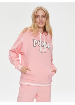 Puma Bluza Puma Squad 621489 Różowy Regular Fit ze sklepu MODIVO w kategorii Bluzy damskie - zdjęcie 168555267