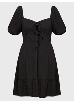 Gina Tricot Sukienka codzienna 19531 Czarny Regular Fit ze sklepu MODIVO w kategorii Sukienki - zdjęcie 168555565