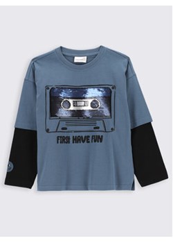 Coccodrillo Bluzka ZC2143102FTK Granatowy Relaxed Fit ze sklepu MODIVO w kategorii T-shirty chłopięce - zdjęcie 168555925