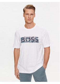 Boss T-Shirt Tedigitallogo 50503542 Biały Regular Fit ze sklepu MODIVO w kategorii T-shirty męskie - zdjęcie 168555996