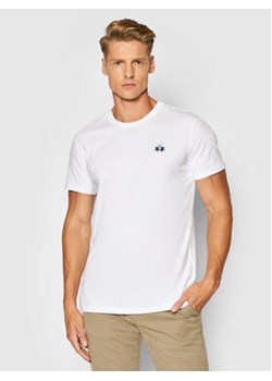 La Martina T-Shirt CCMR04 JS206 Biały Regular Fit ze sklepu MODIVO w kategorii T-shirty męskie - zdjęcie 168556369