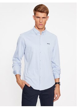 Boss Koszula Biado_R 50497486 Niebieski Regular Fit ze sklepu MODIVO w kategorii Koszule męskie - zdjęcie 168556399