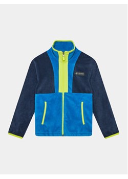 Columbia Polar Back Bowl™ Full Zip Fleece Niebieski Regular Fit ze sklepu MODIVO w kategorii Bluzy chłopięce - zdjęcie 168556445