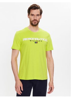 Aeronautica Militare T-Shirt 231TS2064J602 Zielony Regular Fit ze sklepu MODIVO w kategorii T-shirty męskie - zdjęcie 168556567