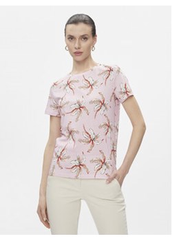 Marella T-Shirt Corone 2413971021200 Różowy Regular Fit ze sklepu MODIVO w kategorii Bluzki damskie - zdjęcie 168556575