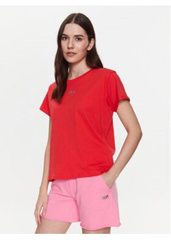 DKNY Sport T-Shirt DP1T8521 Czerwony Classic Fit ze sklepu MODIVO w kategorii Bluzki damskie - zdjęcie 168556755