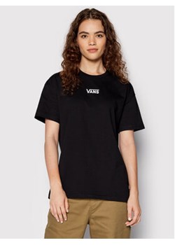 Vans T-Shirt Flying V VN0A7YUT Czarny Oversize ze sklepu MODIVO w kategorii Bluzki damskie - zdjęcie 168556768