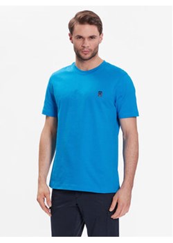 Tommy Hilfiger T-Shirt Small Imd MW0MW30054 Niebieski Regular Fit ze sklepu MODIVO w kategorii T-shirty męskie - zdjęcie 168556777