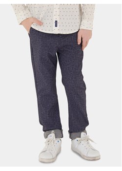 Guess Spodnie materiałowe L4RB04 KC3H0 Granatowy Regular Fit ze sklepu MODIVO w kategorii Spodnie chłopięce - zdjęcie 168556795